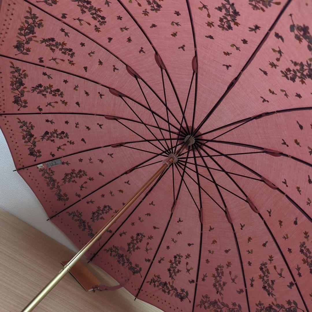 シビラ　晴雨兼用傘　長傘　ピンク系