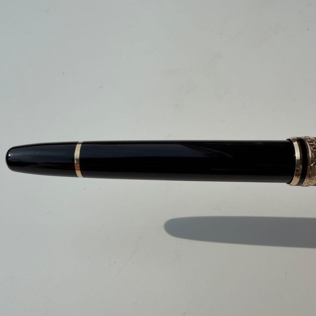 万年筆 F マイスターシュテュック 144 エボナイト芯 全金 ブラック