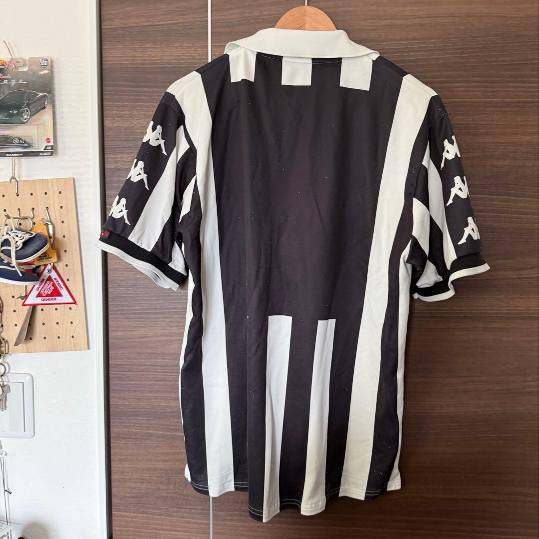 90s Kappa ガラリベロ ユベントス サッカーシャツ Lサイズ