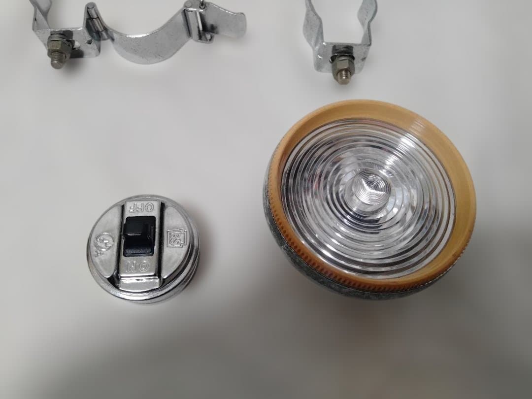 極美点灯品◆ナショナル 探検ライト 単2×3 ランドナー ブリヂストン BS刻印