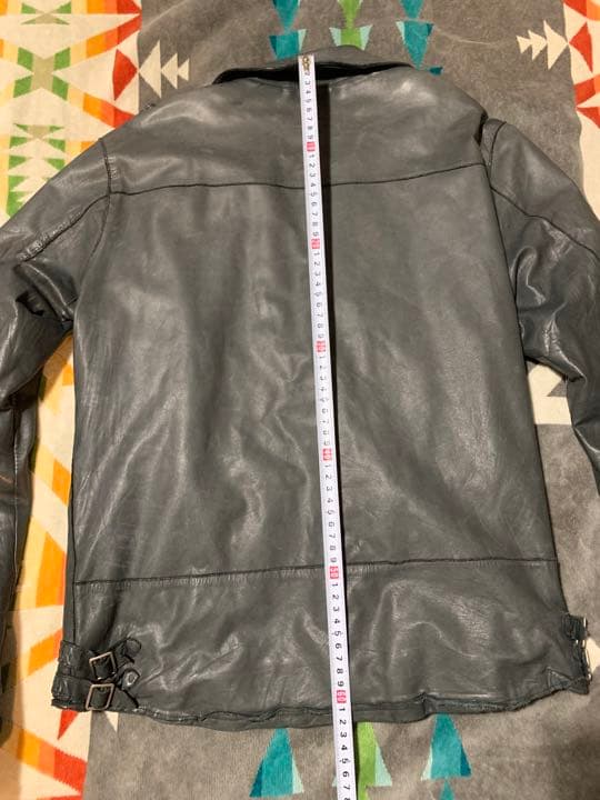 sisii シシ　ダブル　ライダース　本革　丸洗　ドメスティックブランド