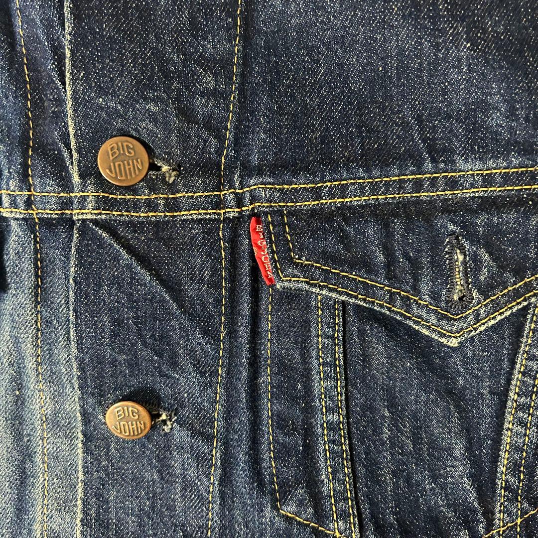 70s BIGJOHN vintage denim jacket USA製