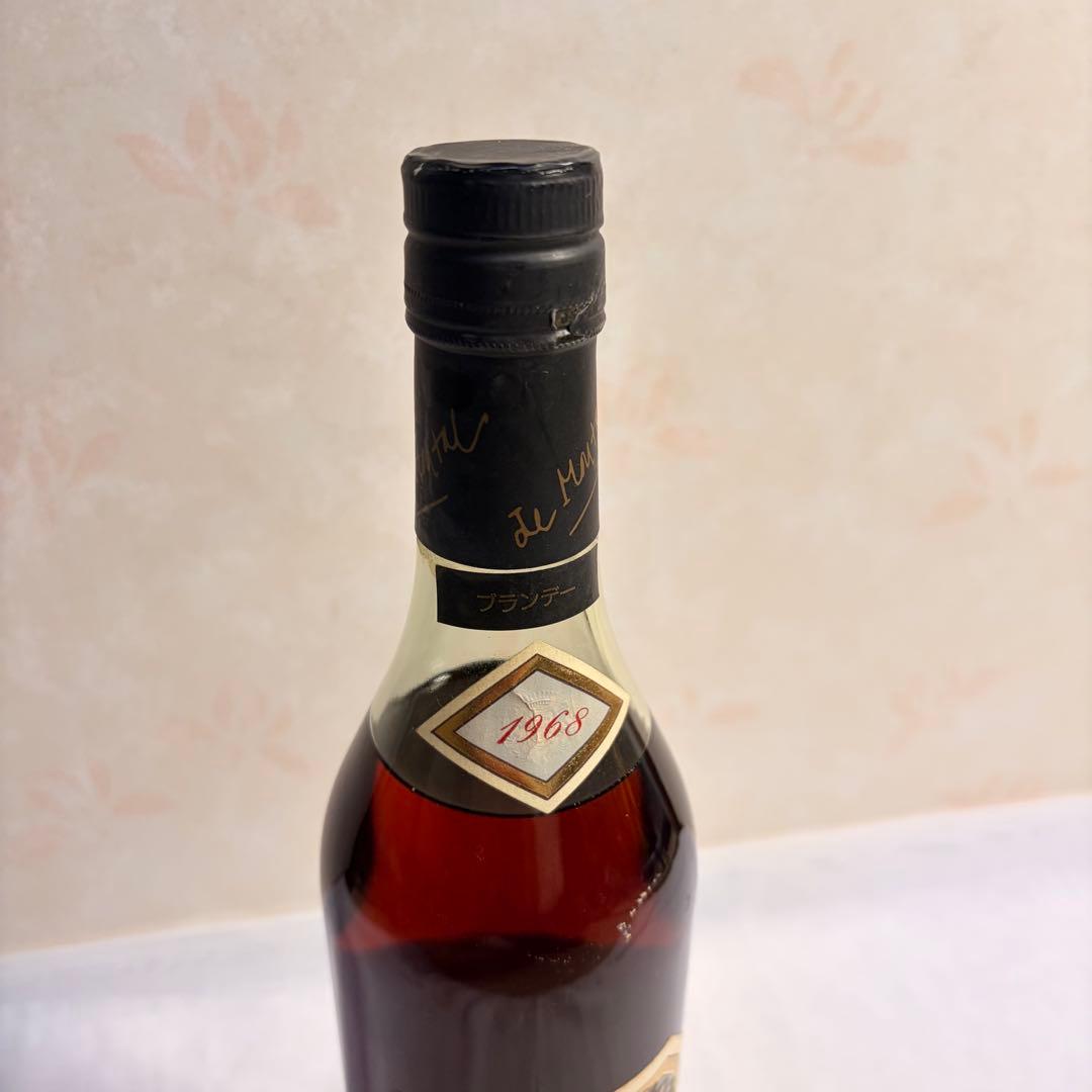 de MONTAL ARMAGNAC 1968ブランデー　ウィスキー
