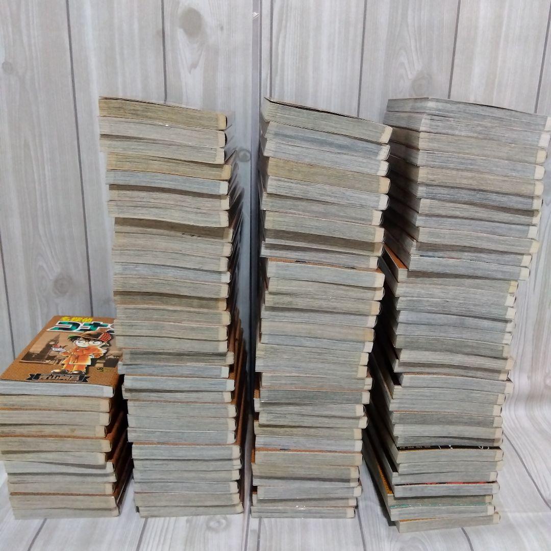 ア*ル様 ☆初版80冊！名探偵コナン　1巻〜101巻＋おまけ沢山セット！青山剛昌