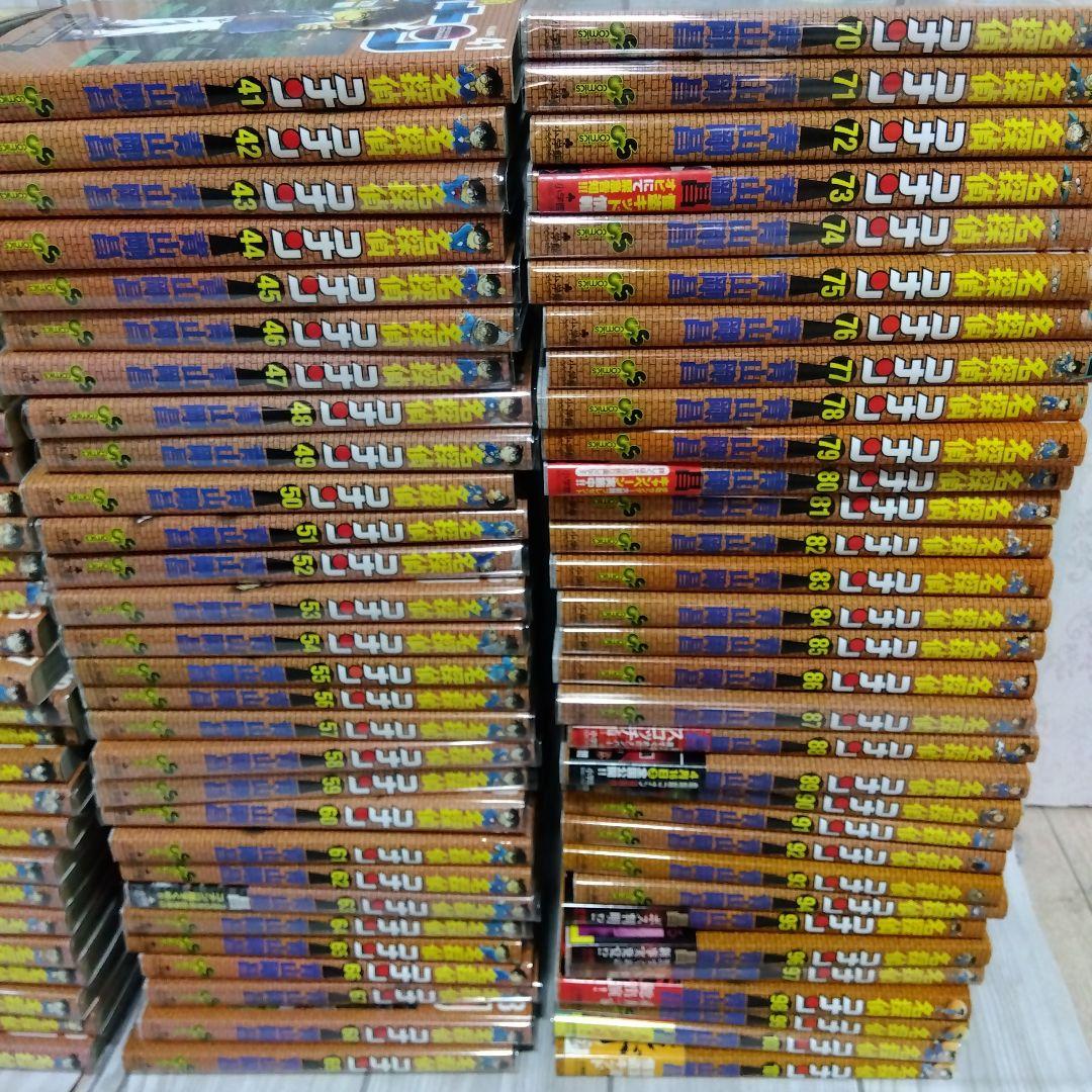 ア*ル様 ☆初版80冊！名探偵コナン　1巻〜101巻＋おまけ沢山セット！青山剛昌