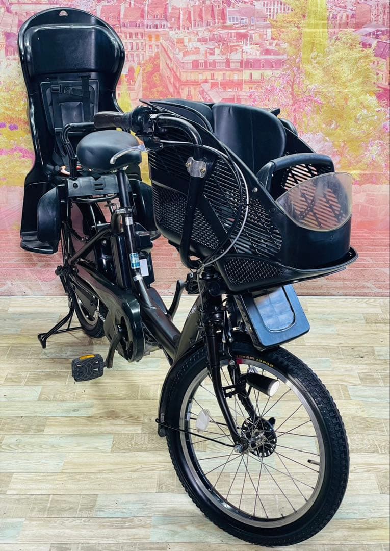 ZK3658 電動自転車 ヤマハ パスキス 子供乗せ 20インチ 送料無料