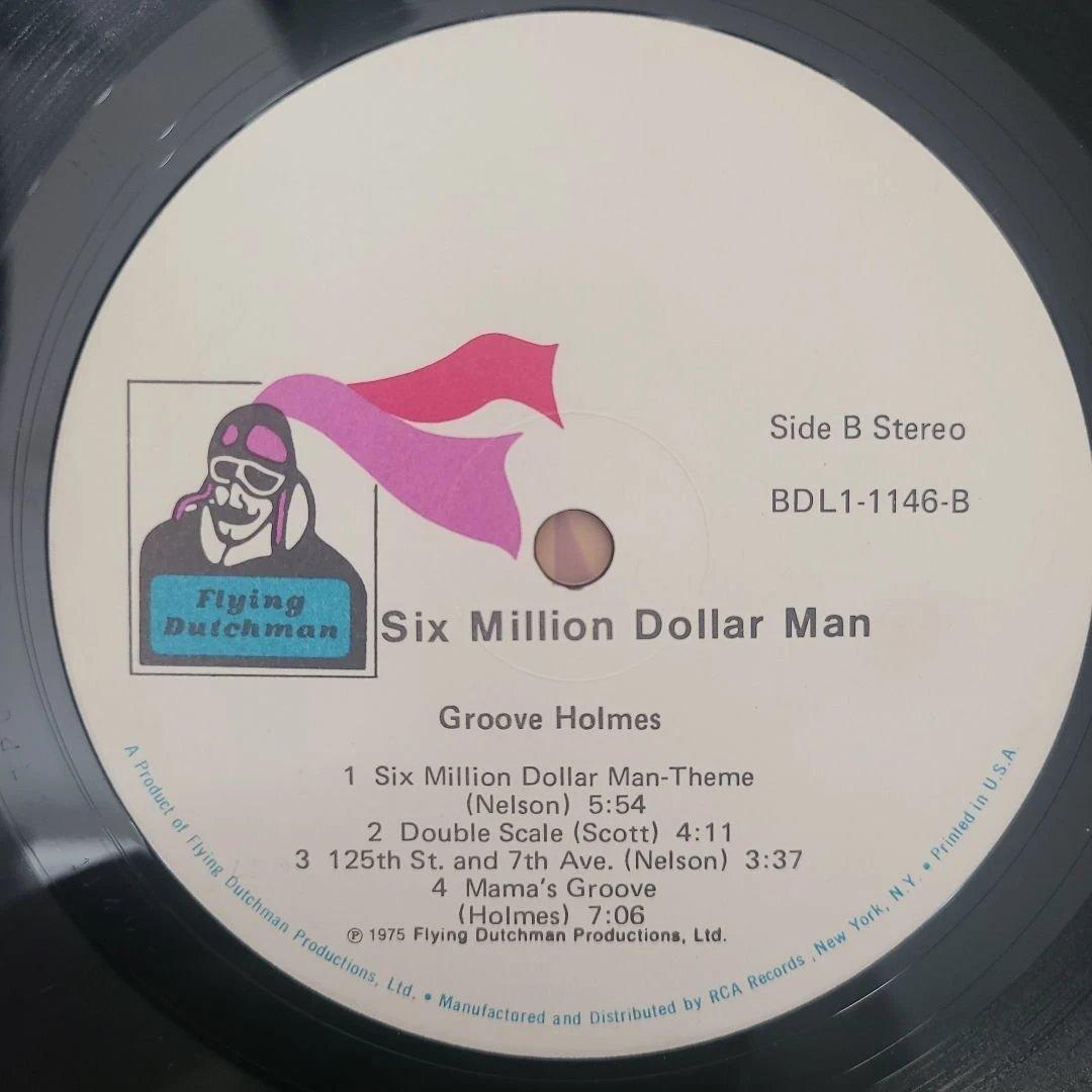★ＵＳオリジナル盤★『シックス・ミリオン・ダラー・マン』グルーヴ・ホルムス