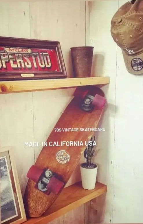 レア　70s Vintageskateboard madein CAL USA