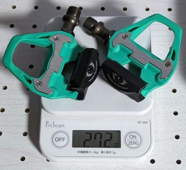 racework spd-sl ビンディングペダル　グリーン(チェレステ)　ペア