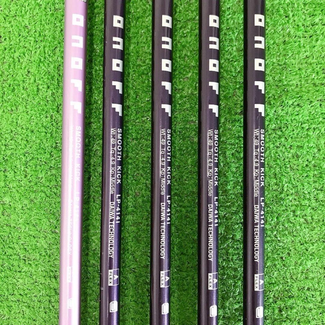 チ38★オノフレディ 5本レディースアイアンセットA LP-414I ONOFF