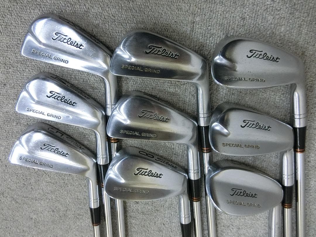 b756タイトリストスペシャルグラインド限定ダイナミック50周年記念シャフト９本