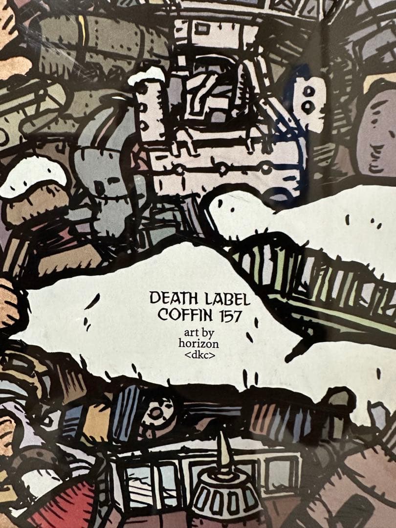 値下げ中！DEATH LABEL COFFIN 157cm 定価121,000円