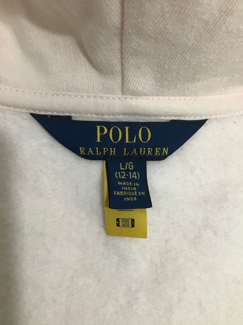 ★ポロラルフローレン★Y2K 平成ギャル 姫系 ポニー パーカー ピンク