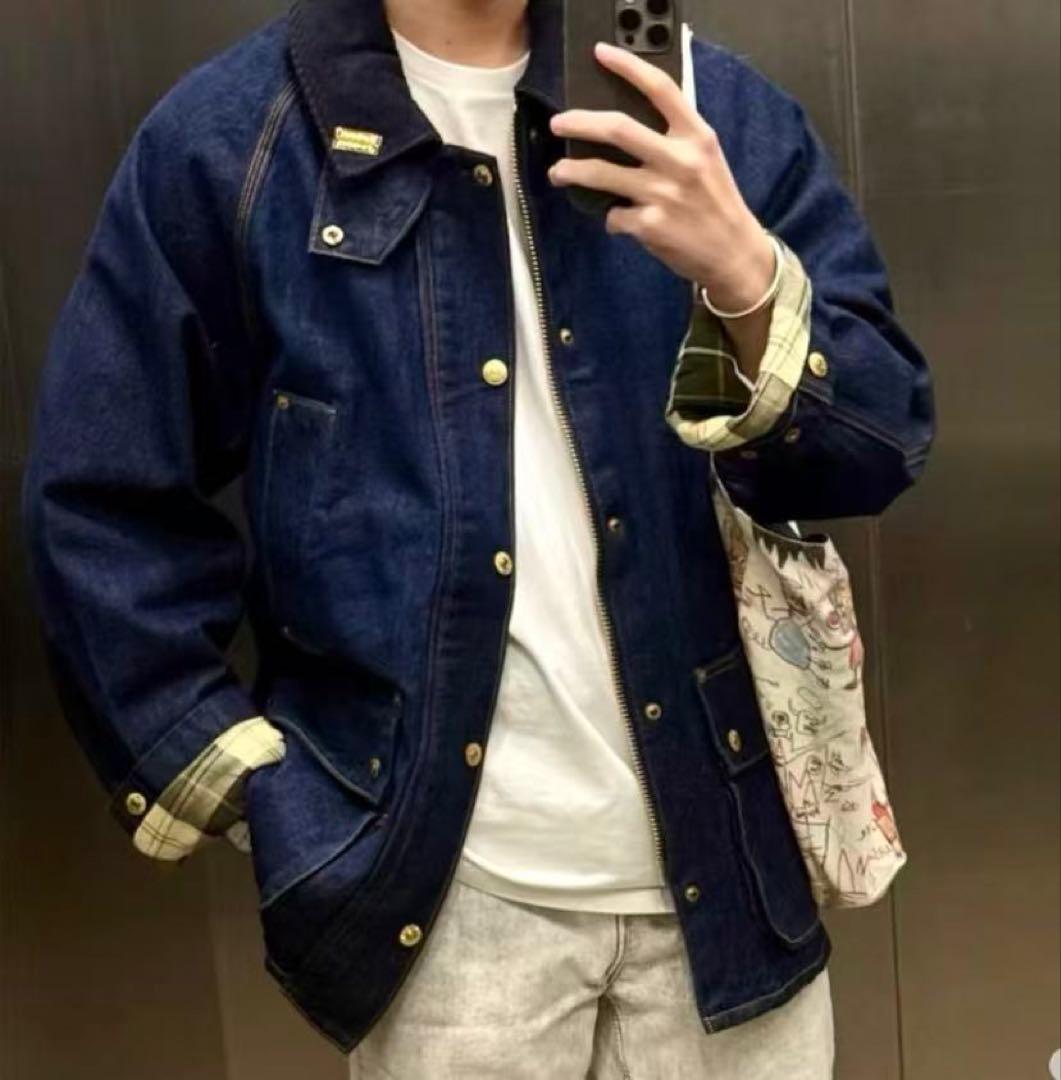 Barbour × Levi's コラボデニムジャケット、S