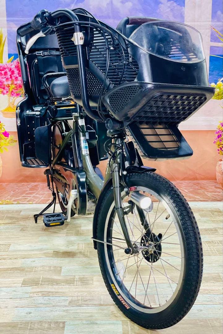 超特価！アンジェリーノ⭐️ブリヂストン子供乗せ電動アシスト自転車Y2398