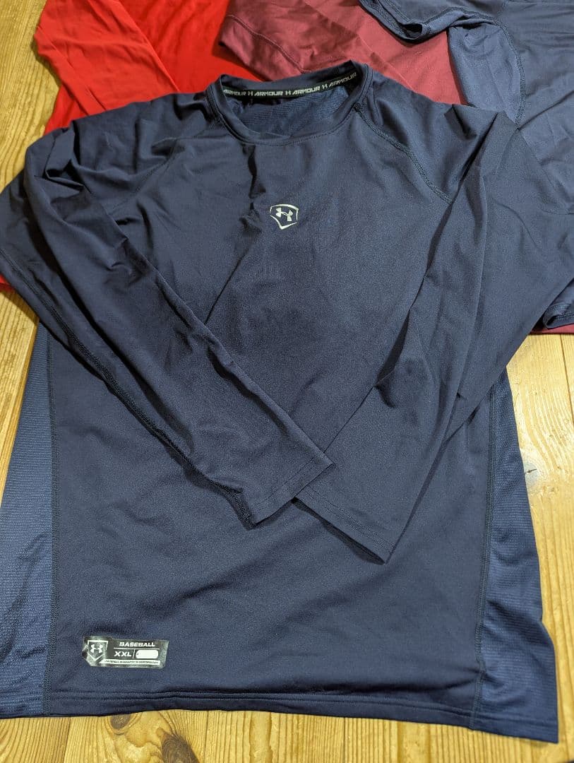 Under Armour アンダーアーマー　アンダーシャツ　９枚セット　XL
