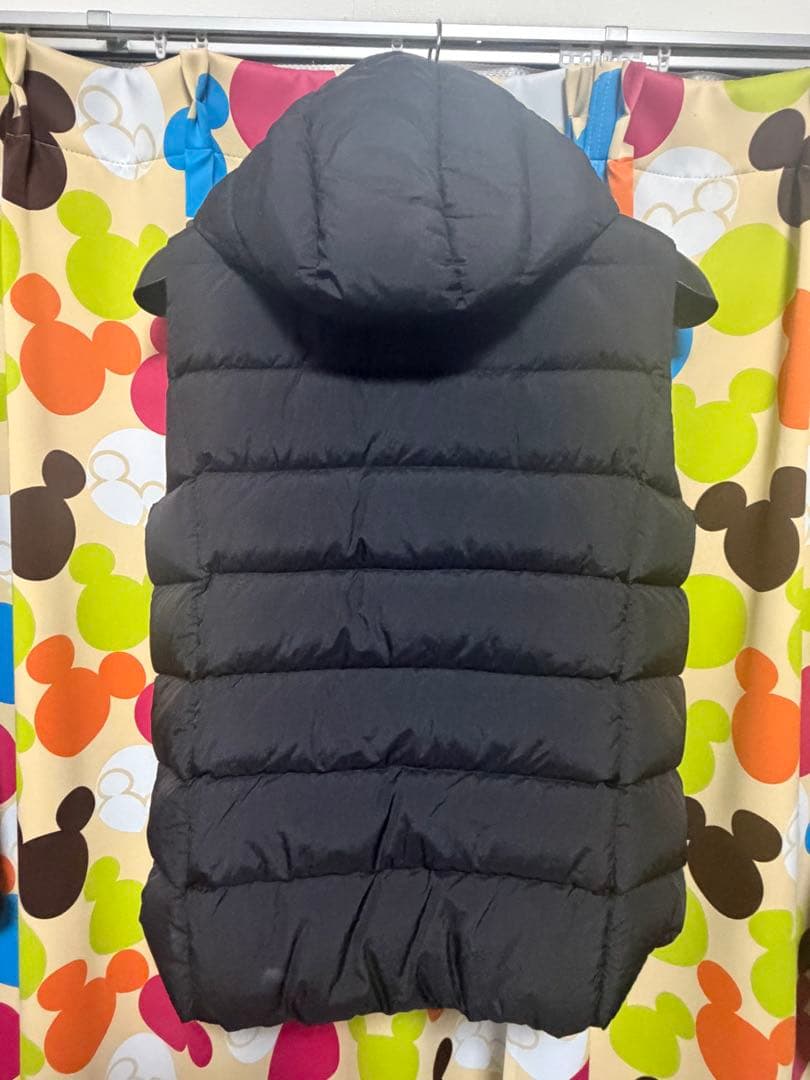 TATRAS ブラック フード付きダウンベストサイズ03