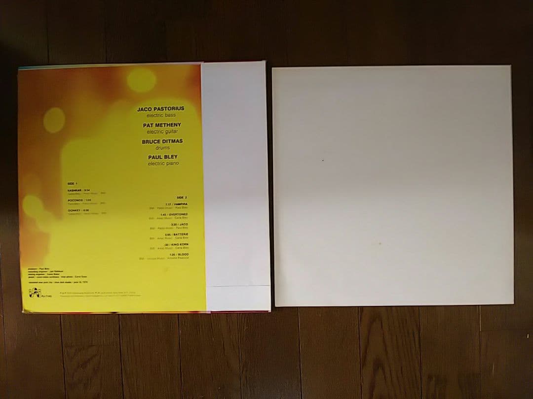 ジャコ・パストリアス LPレコード 4枚