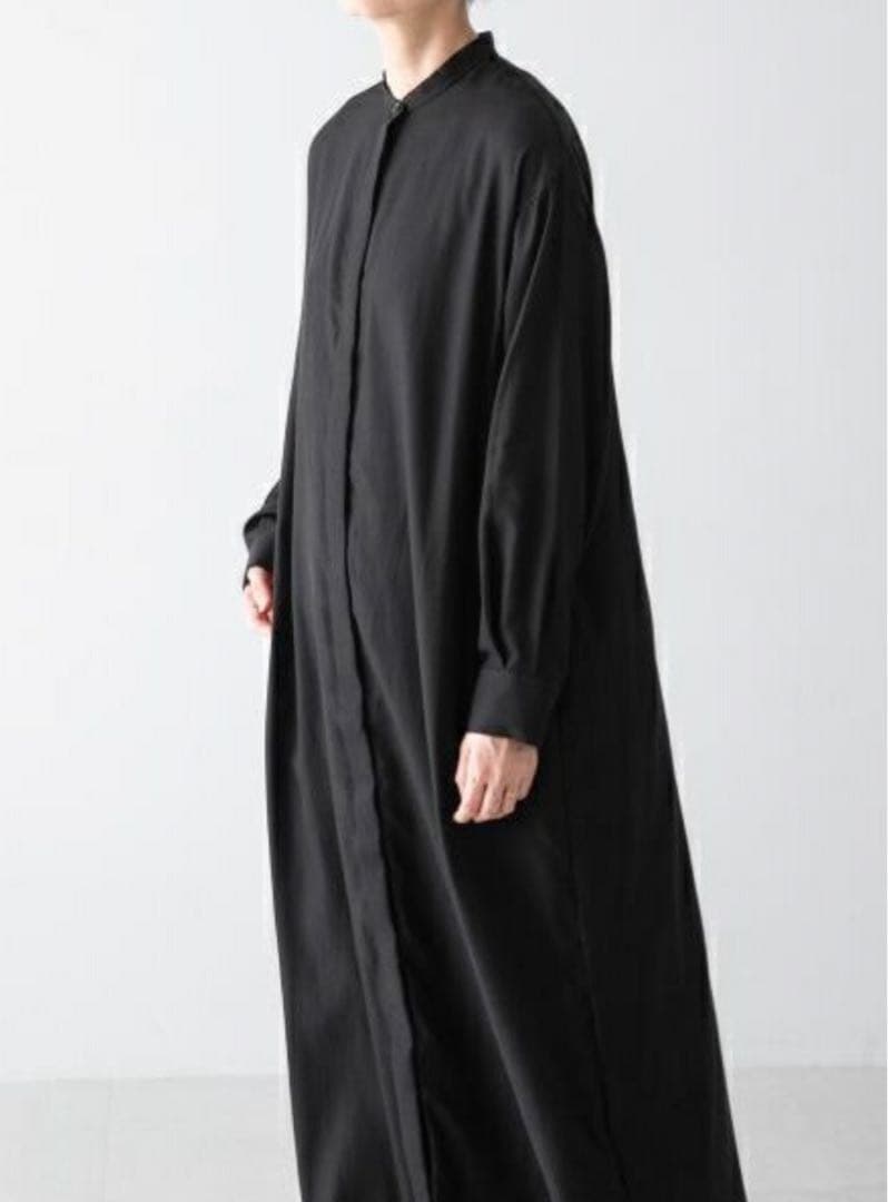 《8日限定お値下げ》かぐれ キュプラコットンシャツワンピース