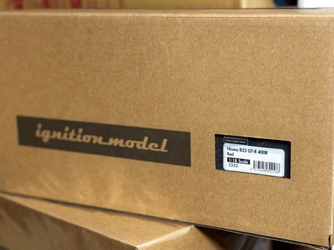 ミニカー Nismo R33 GT-R 400R 1/18 Red IG2253 NEW