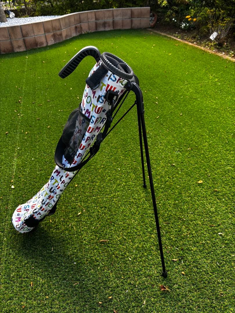 ウエサコセルフスタンドキャディーバック カラフルデザイン