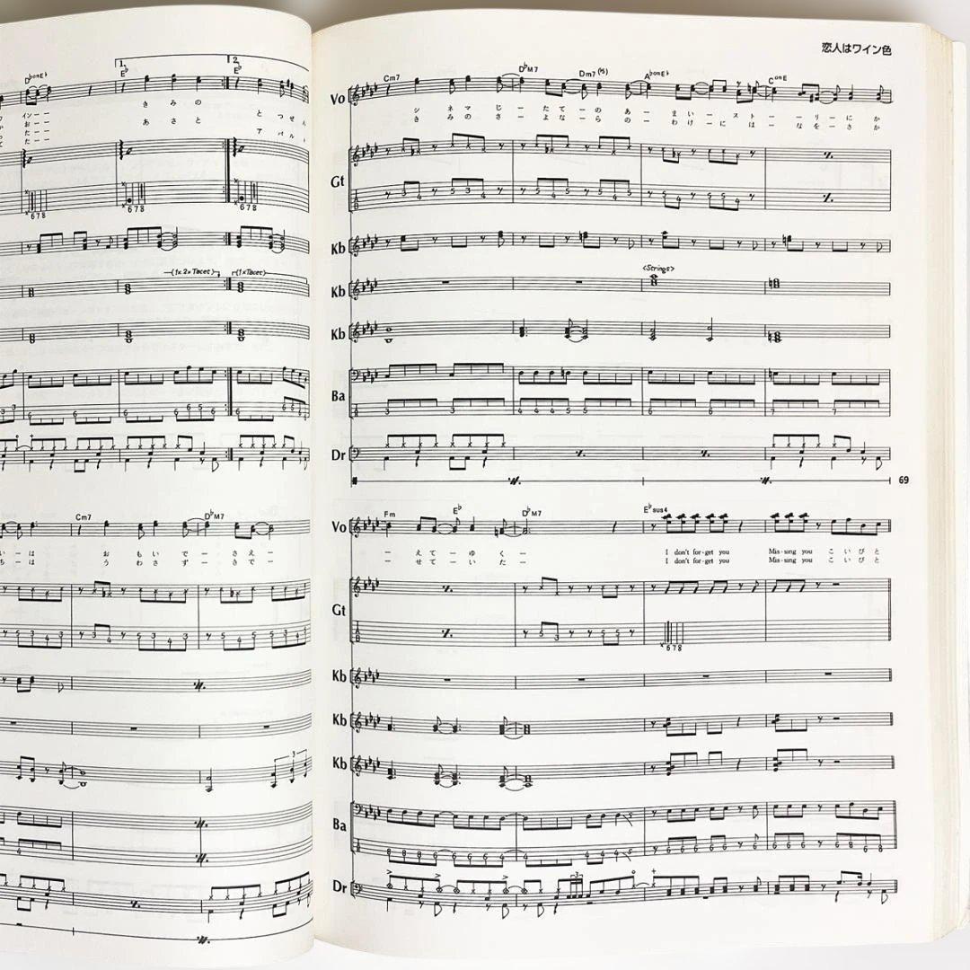 バンドスコア【CHAGE & ASKA｜ベスト・セレクション】〜全25曲掲載