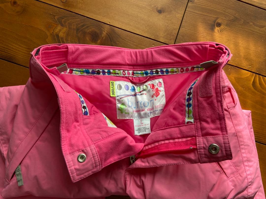 スキー スノボ ウェア 上 ロキシー 120-130　下 バートン キッズL