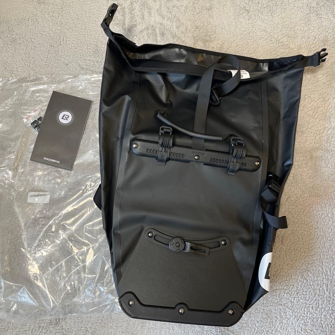 ROCKBROSロックブロス自転車パニアバッグ サイドバッグ リア防水 25L