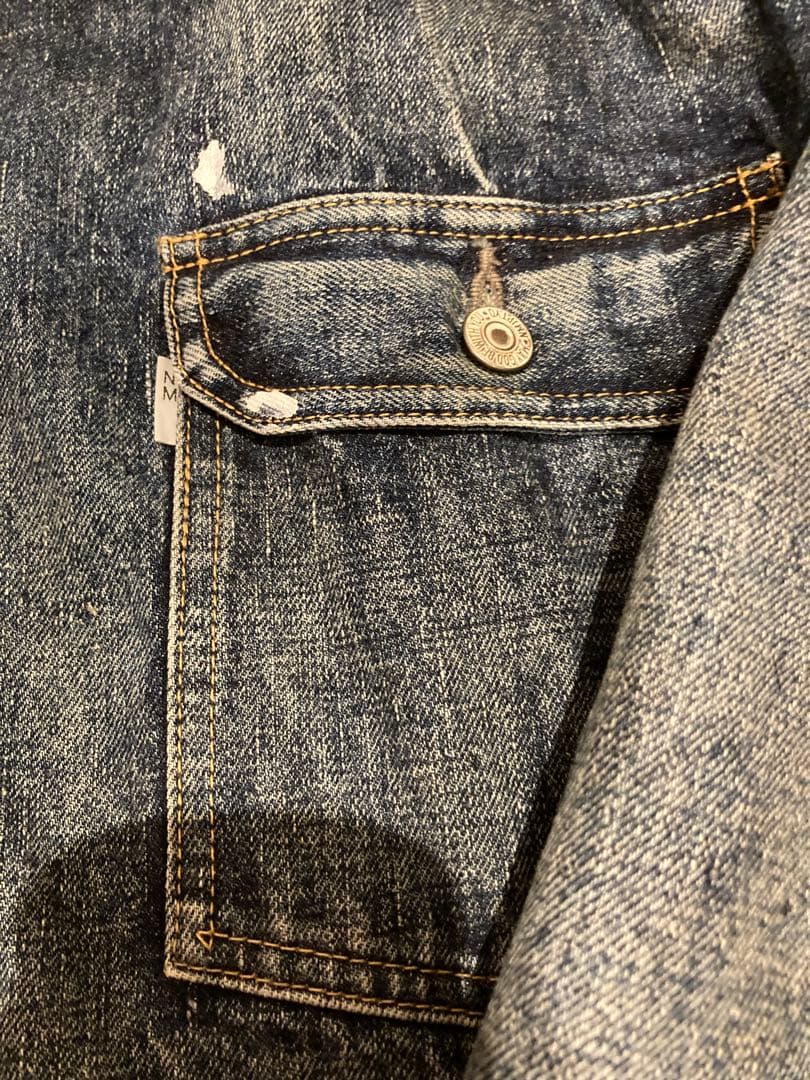 New Manual キャプテンサンシャイン デニムジャケット1ST Gジャン