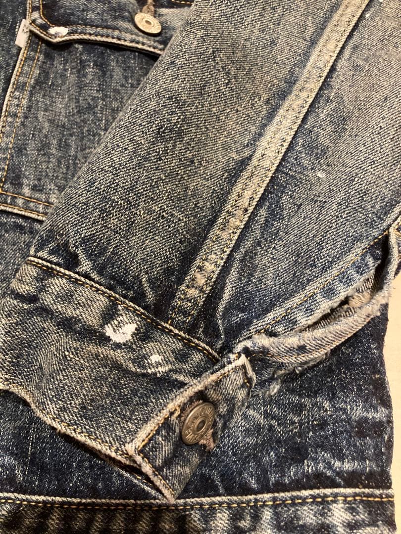 New Manual キャプテンサンシャイン デニムジャケット1ST Gジャン