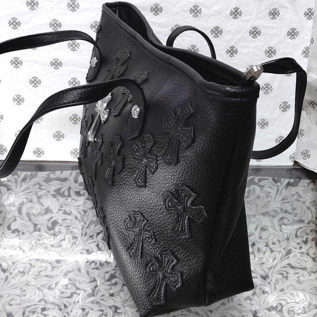 圧巻 19セメタリークロス & 1ポイントクロス レザー トートバッグ