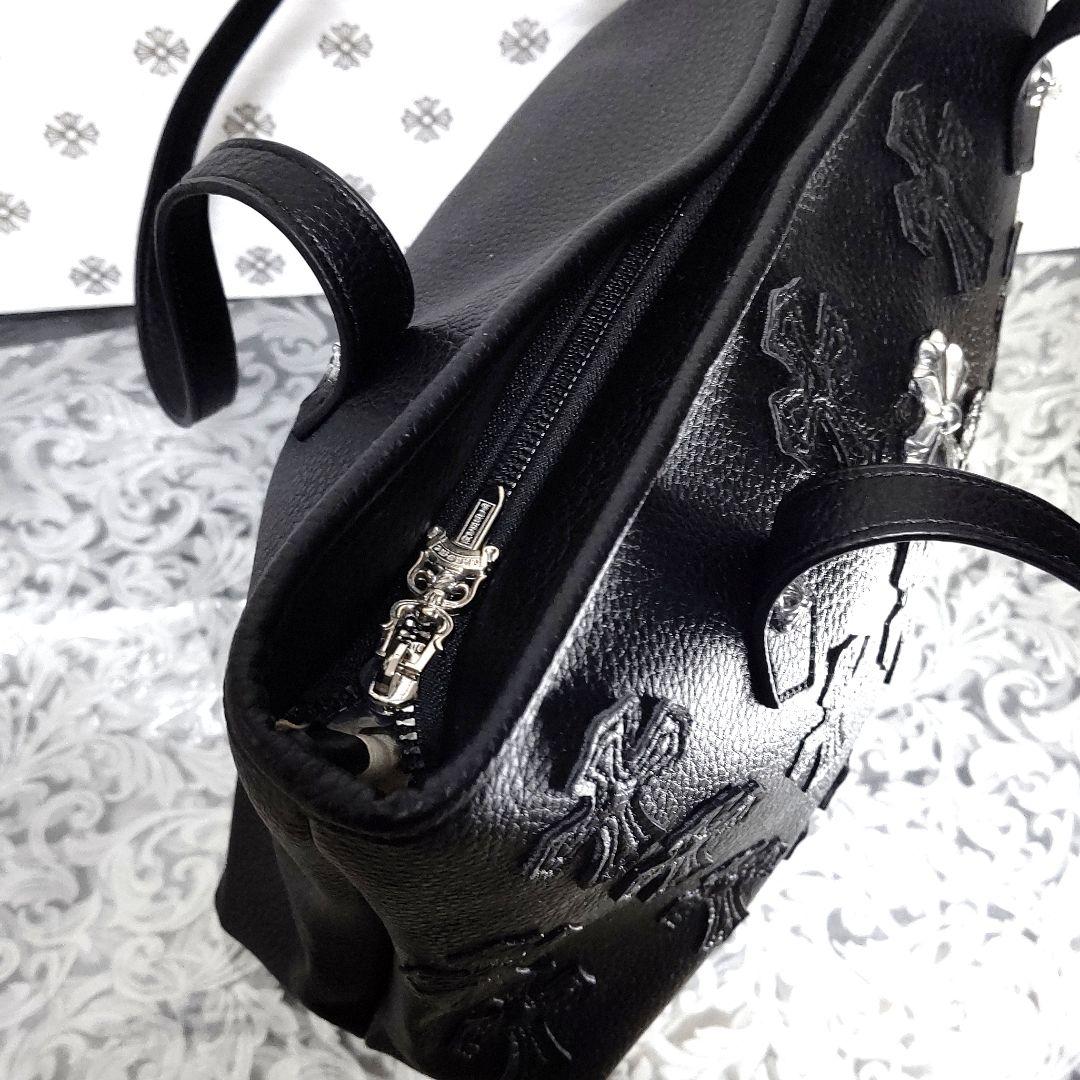 圧巻 19セメタリークロス & 1ポイントクロス レザー トートバッグ
