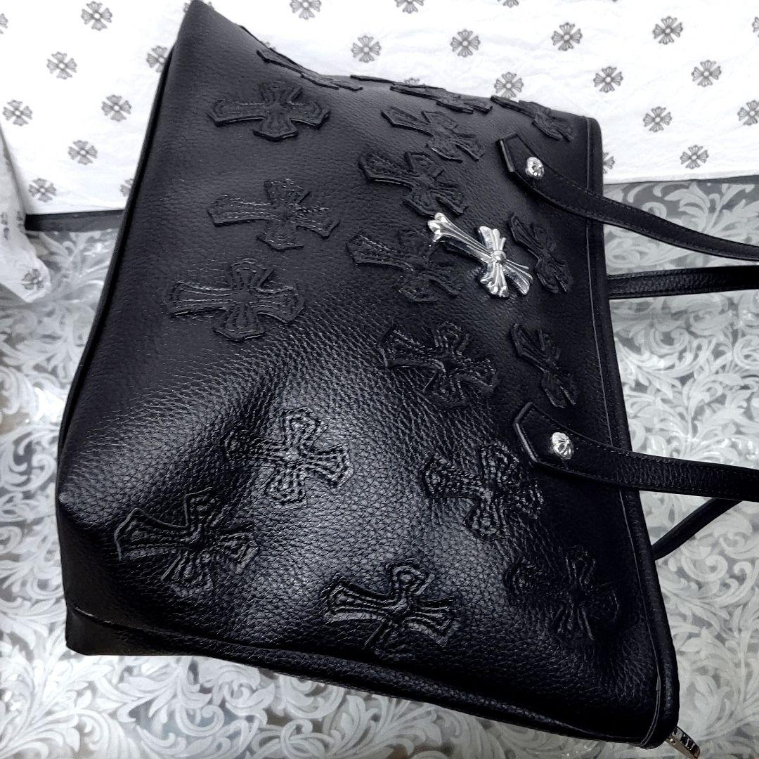 圧巻 19セメタリークロス & 1ポイントクロス レザー トートバッグ