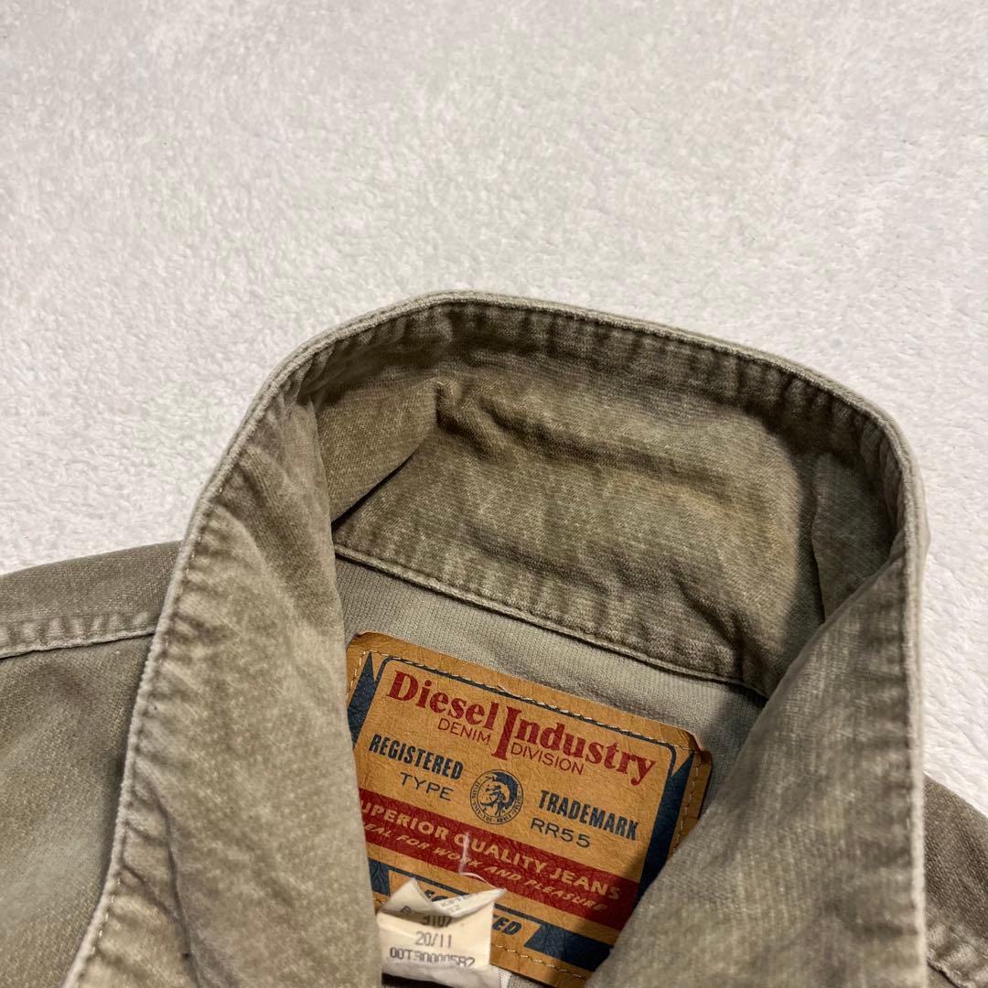 DIESEL/コーデュロイデニムジャケット/希少/短丈/y2k/カジュアル/L