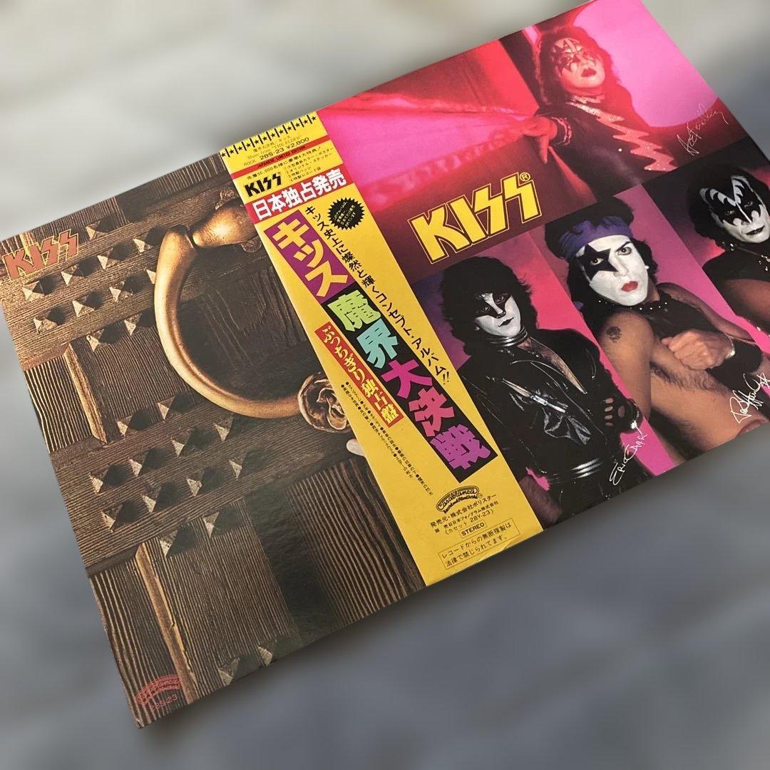 レア初盤カバー帯付☆KISS☆魔界大決戦MUSIC FROM THE