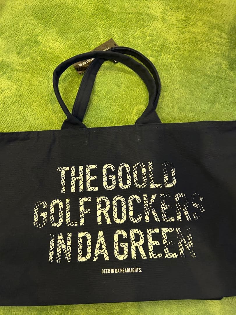 ネイビー 新品未使用 GOOLD GOLF ROCKERS トートバック