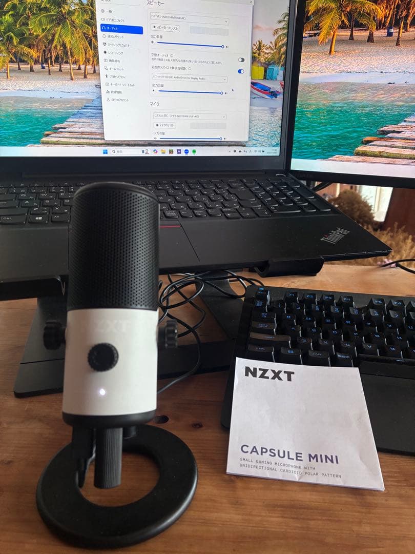 NZXT CAPSULE MINI コンデンサーマイク