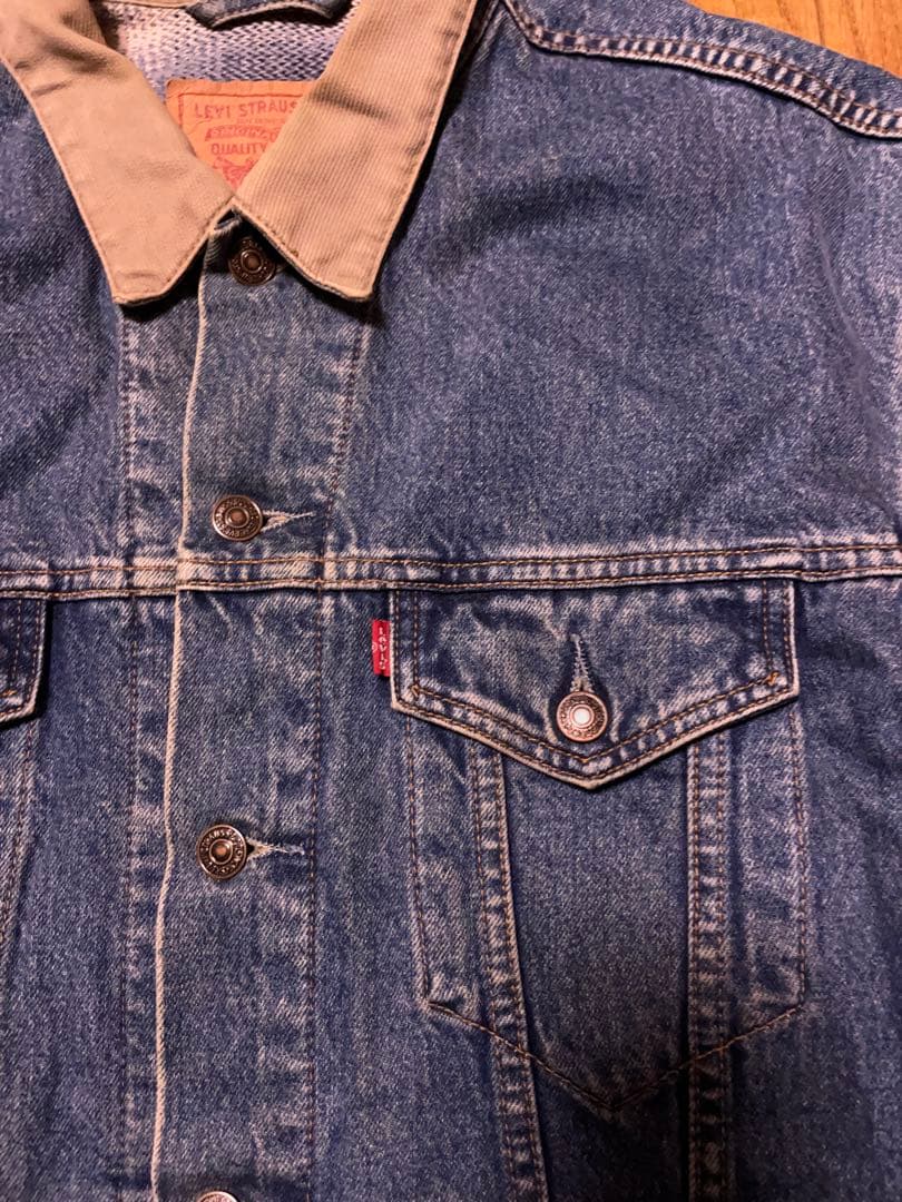【90s】Levi's ブランケット付きデニムジャケット ヴィンテージ