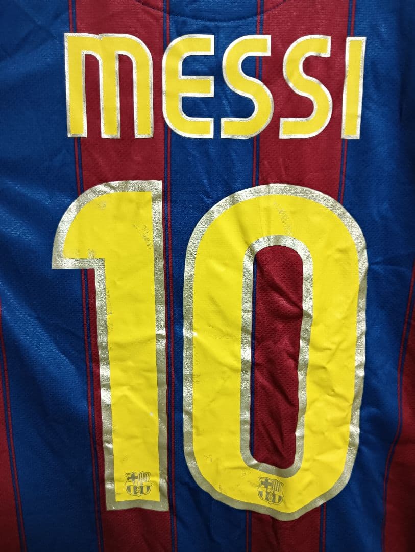 ナイキ バルセロナ メッシ #10 ユニフォーム 09/10ホーム M 正規品