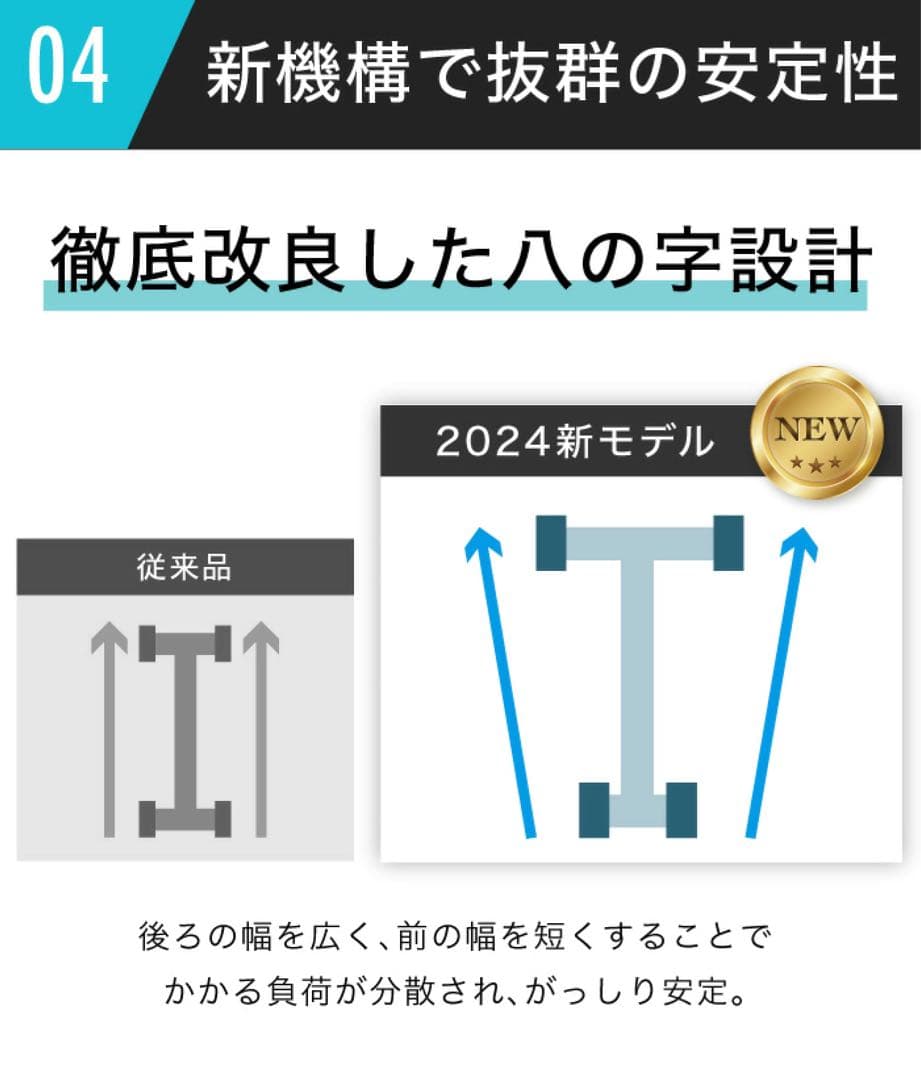 BARWING 2024年最新モデルトレーニングベンチ段階調節耐荷重800kg