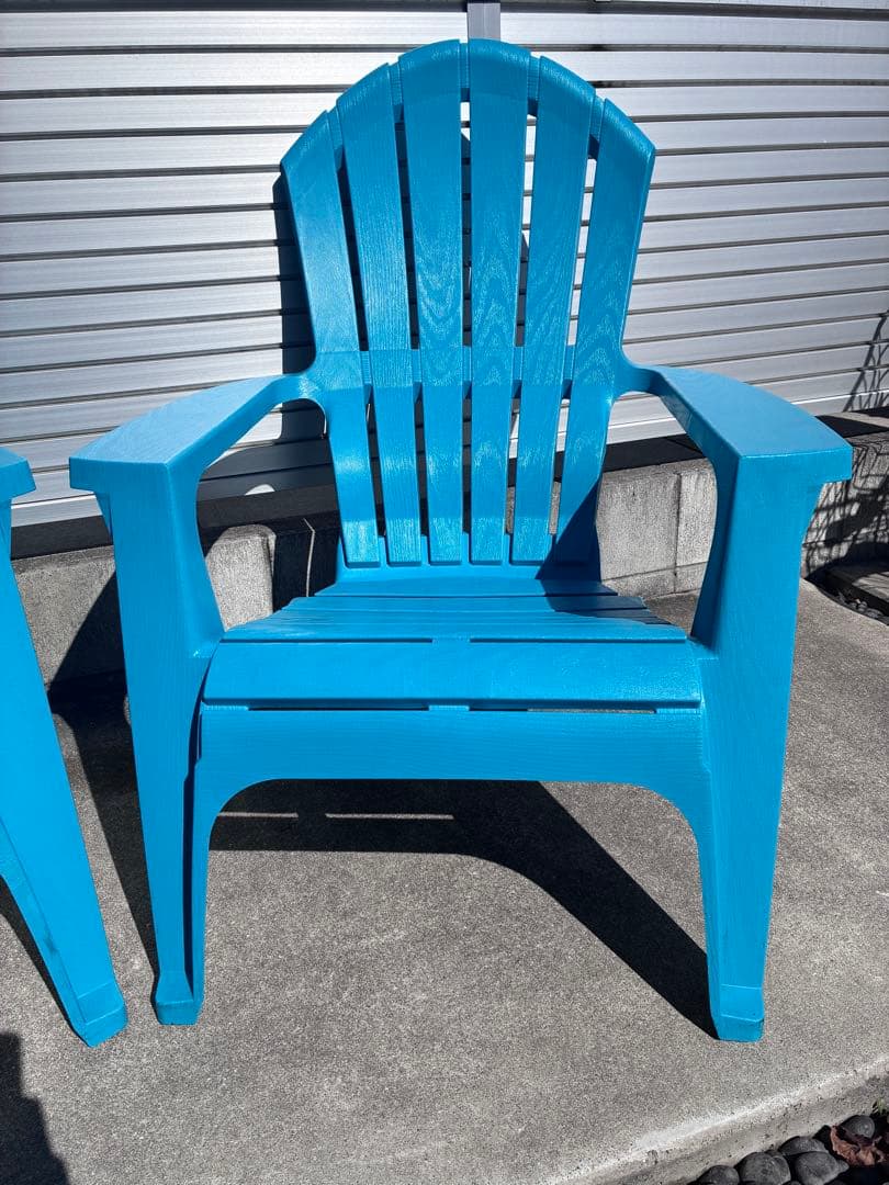 未使用品　アディロンダックチェア　ガーデンチェア　プール　サウナ　2脚セット
