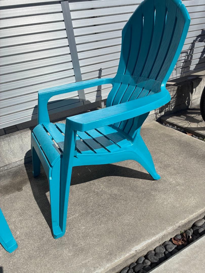 未使用品　アディロンダックチェア　ガーデンチェア　プール　サウナ　2脚セット