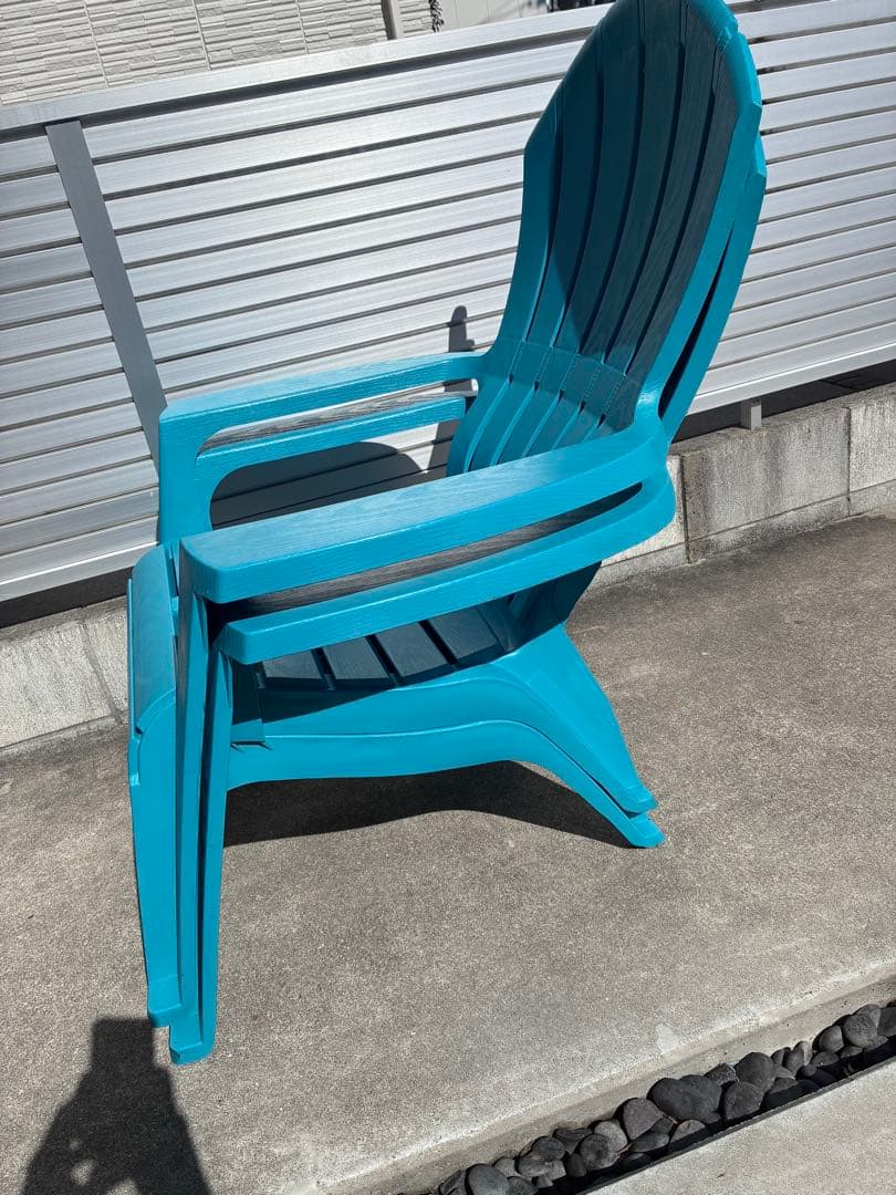 未使用品　アディロンダックチェア　ガーデンチェア　プール　サウナ　2脚セット