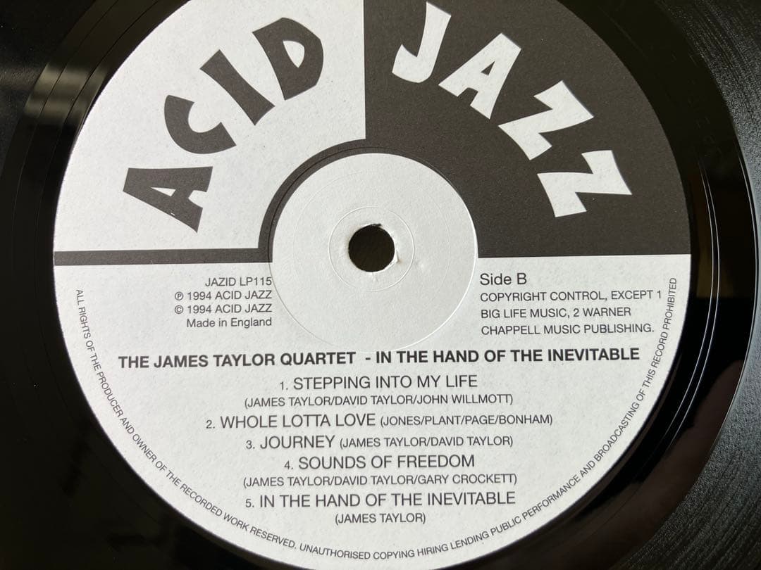 The James Taylor Quartet – In The Hand〜