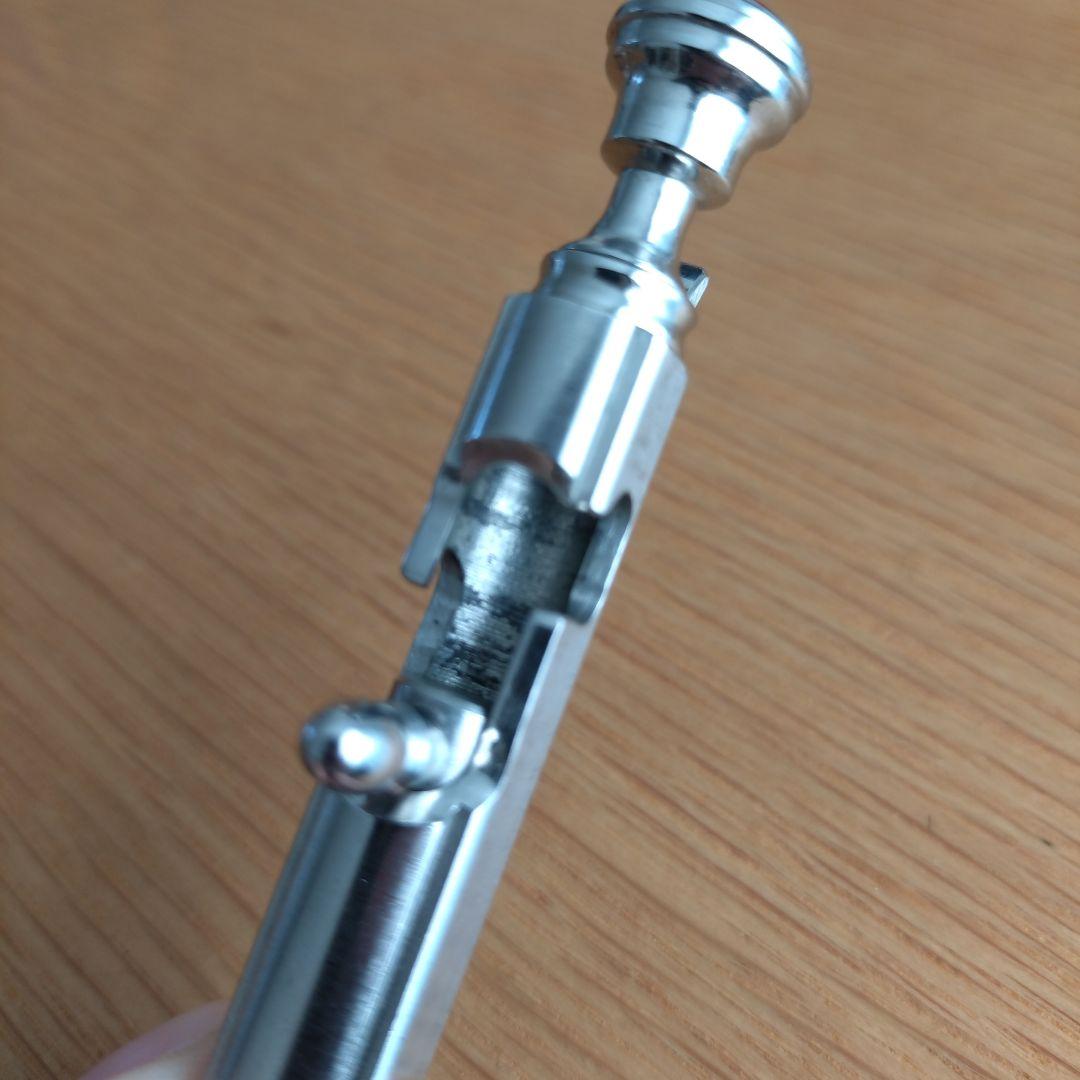 ラ*操様 中山英俊　ボールペン　ステンレス　ボルトアクション　削り出し　ペン　金