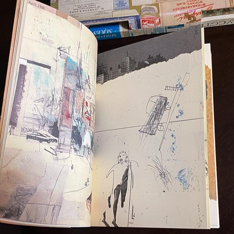 大竹伸朗　倫敦／香港 一九八〇　（希少）