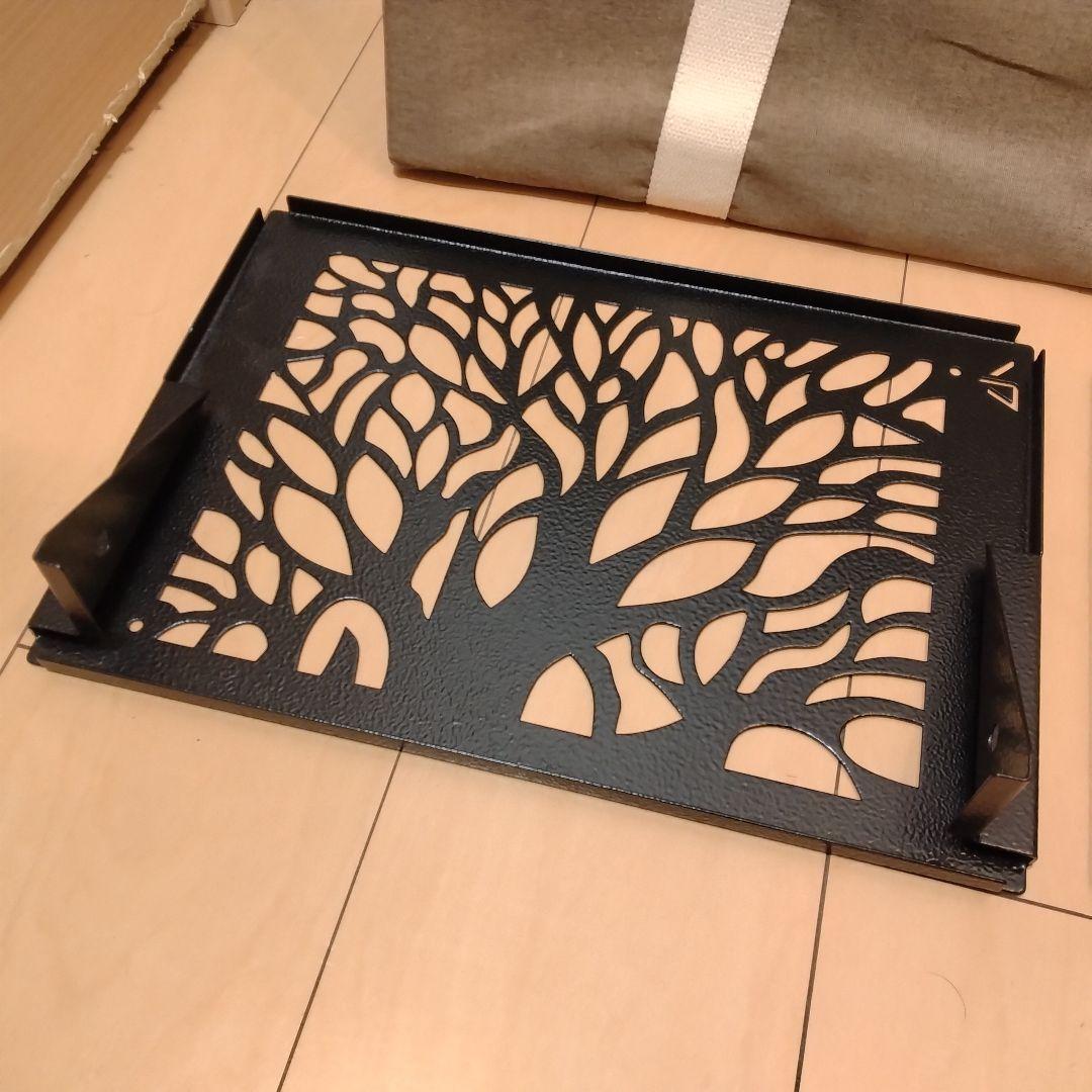 Smith-masa　ハレテーブル アイアンプレートツリー柄2枚セット