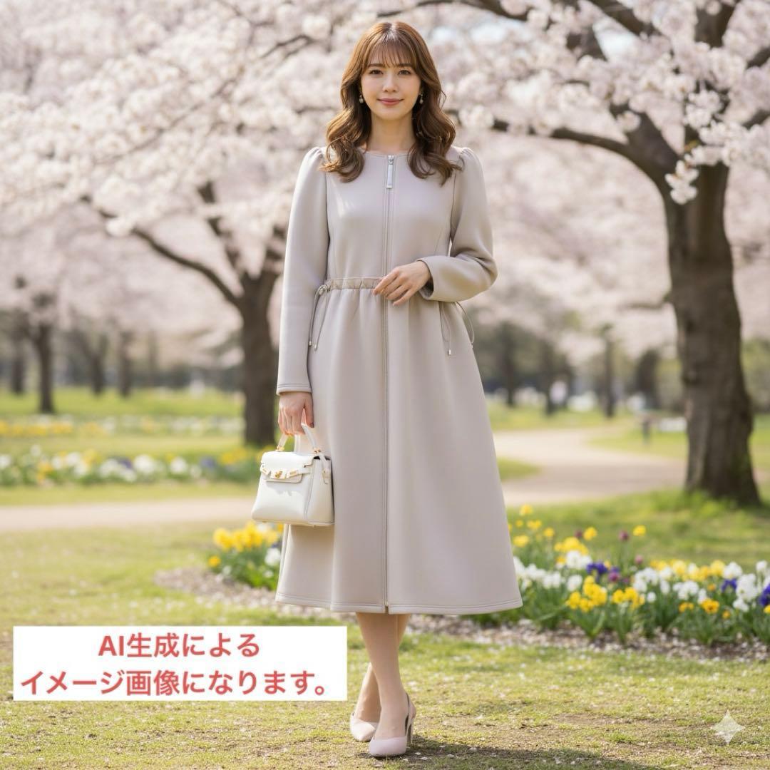 専用♡Liala×PGリアラバイピージー ボンディング ダブルジップ ワンピース