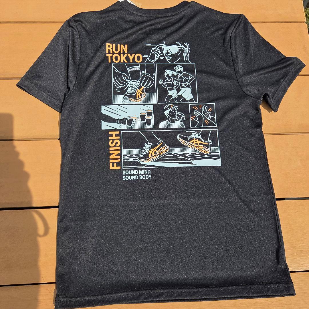 ASICS TOKYO MARATHON 2026 陸上用シャツ海外サイズS