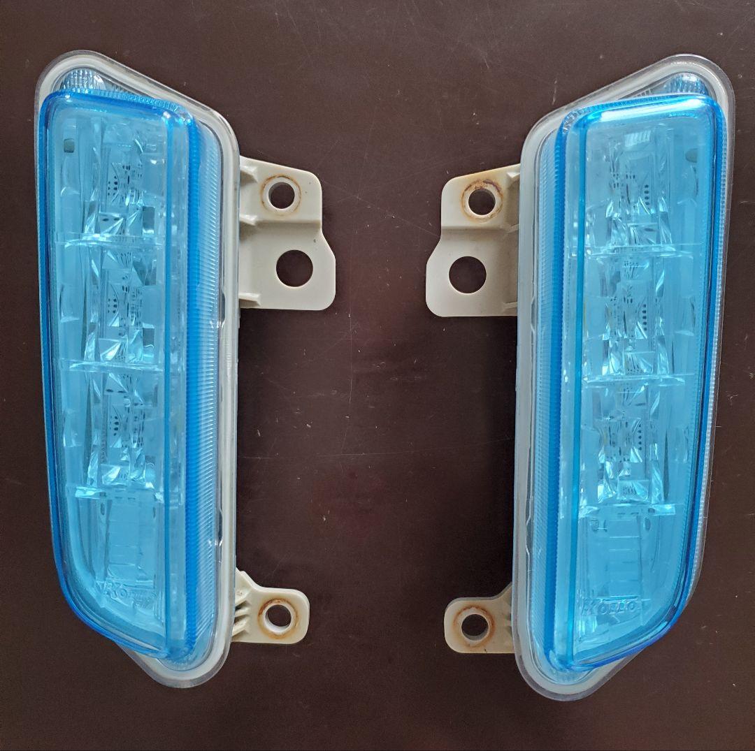 フィット３　GK　GP　 ホンダ純正オプション　ビームライト　デイライト　ブルー